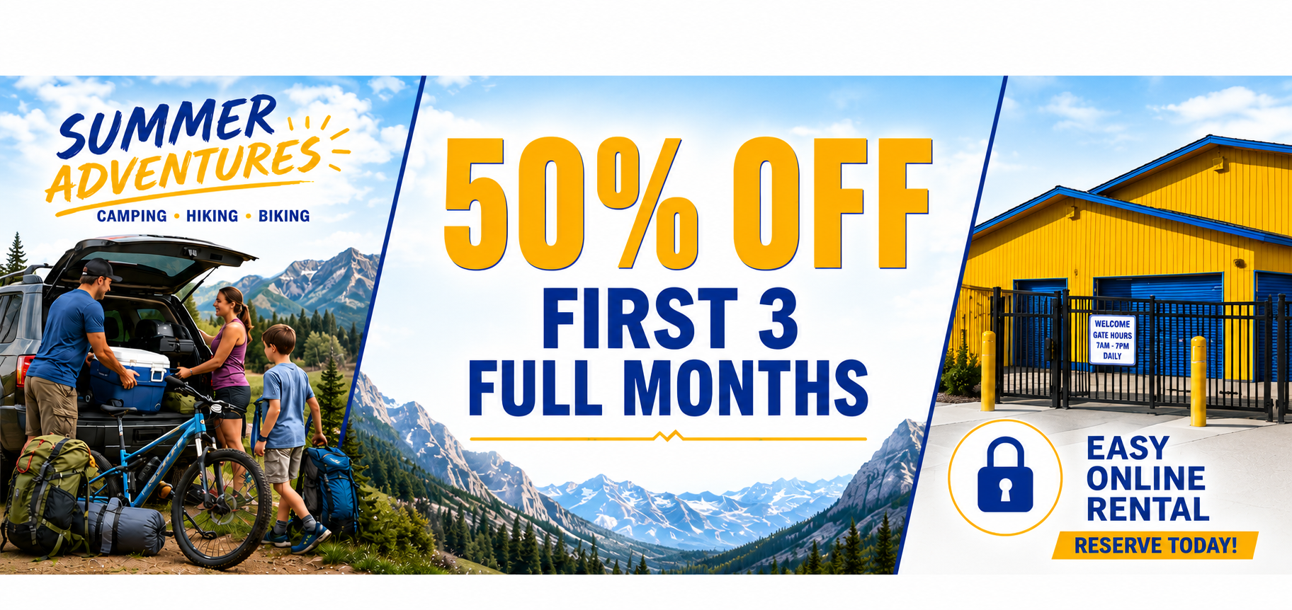 Summer Promo for Stor-All Mini Storage